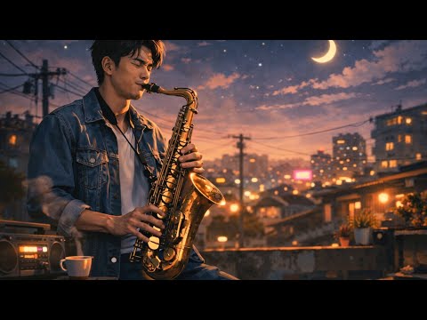 🌌Retro Future Dreams: Lofi Saxophone for Your Space Odyssey | Saxophone Vibes Official🎶#lofi