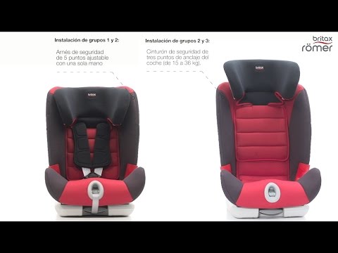Advansafix Pro silla de coche Grupo 1-2-3 Britax Römer