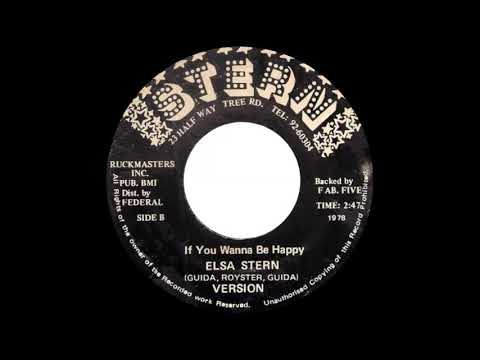 Elsa Stern & Fab Five - If You Wanna Be Happy Version