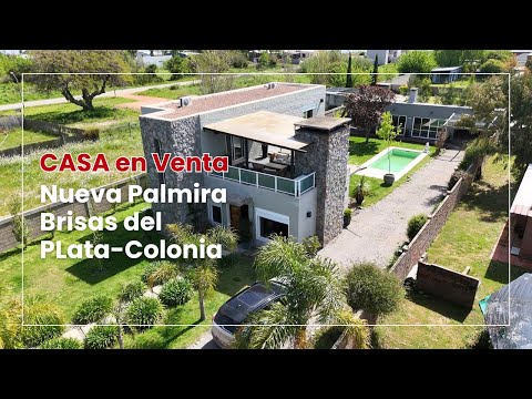 Venta Casa Exclusiva 3 Dormitorios - Piscina Brisas Del Plata, Nueva Palmira Colonia