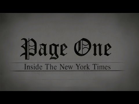 Primeira Página: Por Dentro do New York Times