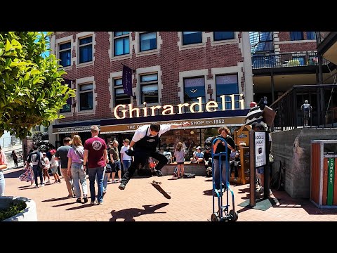 Tour of GHIRARDELLI SQUARE & CHOCOLATE SHOP, SAN FRANCISCO, CALIFORNIA, USA (July 19, 2024)