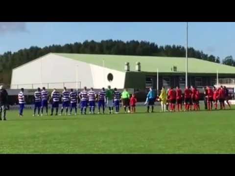 Opkomst der beide elftallen Vitesse Delft - XerxesDZB