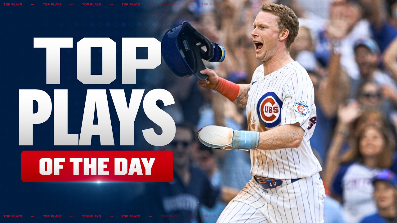 Top 5 MLB Plays RANKED from 8/6/26! (Cubs CLUTCH comeback to walk-off and MORE!)