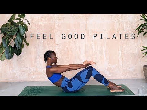 20MIN FEEL GOOD PILATES - FULL BODY WORKOUT FOR ENERGY AND POSITIVITY