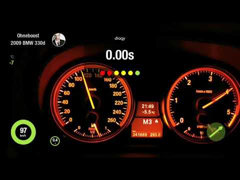 BMW 330d E91 N57 Stage 2 100-200kmh 350ps 750nm