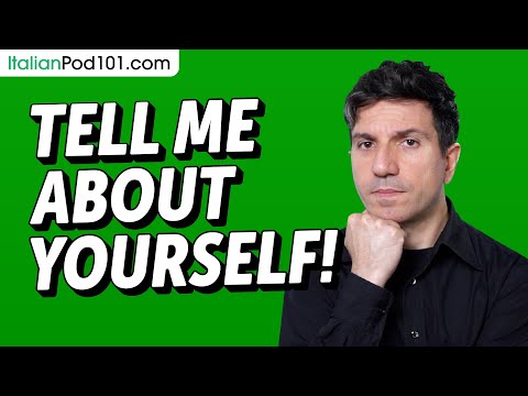 SELF INTRODUCTION | How to Introduce Yourself in Italian