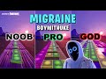 BoyWithUke Migraine Noob Vs Pro Vs God Fortnite Music Blocks