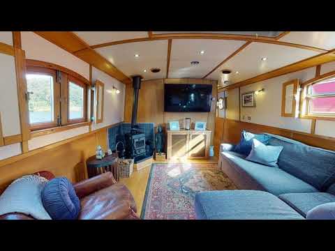 'Elsa Born Free', 60ft x 12ft Replica Dutch Barge available at Roydon Marina Village