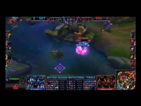 Highlights SKT vs EDG Game 5 Mid season Invitation FinalMSI EDG Championship
