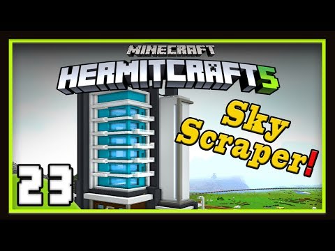 HermitCraft Season 5:  Taking This Build To The Next Level And Prank!    (Minecraft 1.12)