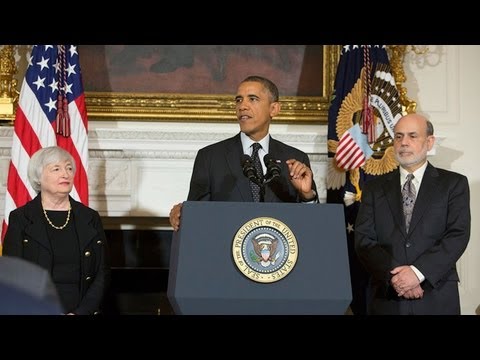 President Obama Nominates Dr. Janet Yellen as Fed Chair