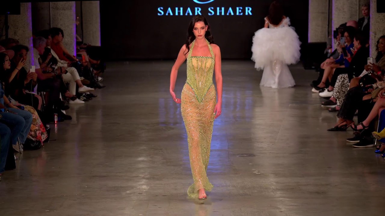 Designer Sahar Shaer Couture Bridal Fashion Runway Show Art Hearts Fashion LAFW