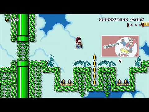 Super Mario Maker 2: Beanstalk Fairy-Tale