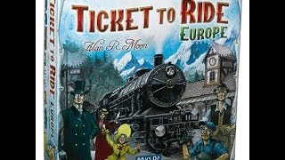 Ticket to Ride Europe - How to play