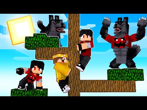 NÃO CAIA DA ÁRVORE DO LOBISOMEM NO MINECRAFT! ‹‹ P3DRU ››