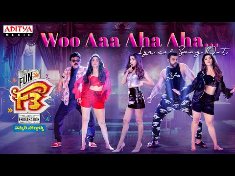 Poster Woo Aa Aha Aha Lyrics – F3​ | Varun Tej