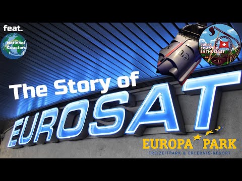 The Story of Germany's Space Mountain Coaster | Eurosat at Europapark