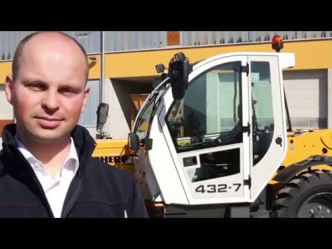 Liebherr - Telescopic Handler Walkaround - YouTube