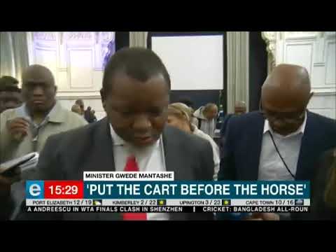 Gwede Mantashe mute on bribery allegations