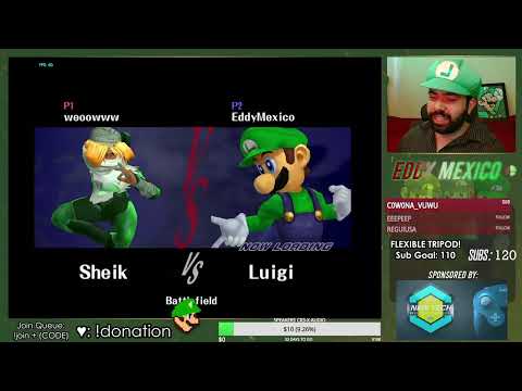 LACS 4 - Sage (Sheik) vs Eddy Mexico (Luigi) - WC Pools R2 (D1) LR5