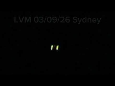 SYDNEY UFO / ORBS | UAP 3rd SEP 2026