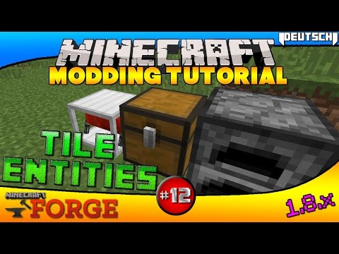 Forge Modding Tutorial 1.8x #12 - TileEntitys (Teil 2) & NBT-Daten