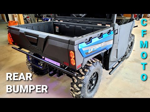 UFORCE 1000 Rear Bumper Install and Review CFMOTO Accessories