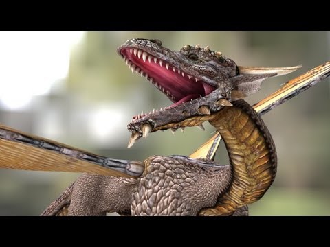 Dragon in Real Life - CGI 3D Animation
