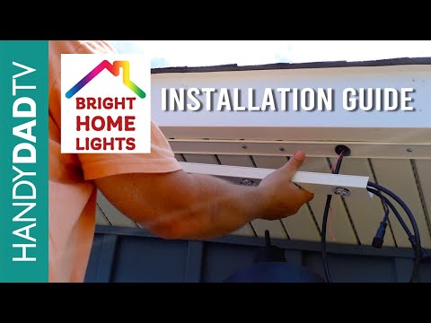 Help 10 Permanent holiday lighting installation video