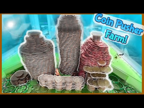 🐄🤠High Risk Coin Pusher Farm! FULL OF SURPRISES!!! ASMR