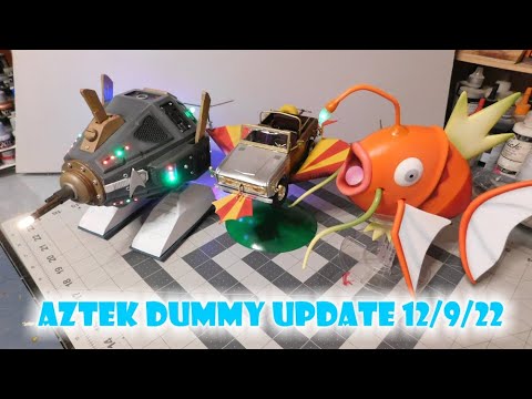 Aztek Dummy Update 12/9/22 Odds & Ends - Part 4