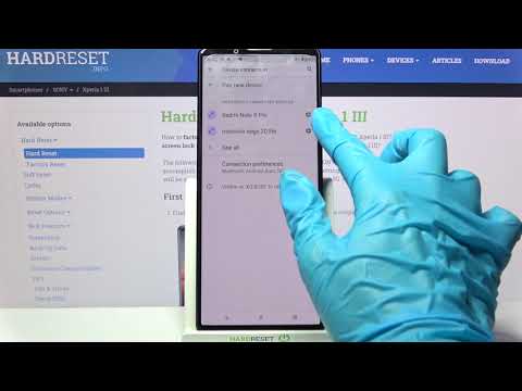 How to Connect Bluetooth Device to SONY Xperia 1 III – Bluetooth Connection