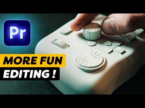 Edit FASTER in Premiere Pro with the Tourbox Elite