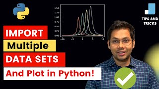 Import multiple datasets and plot in Python