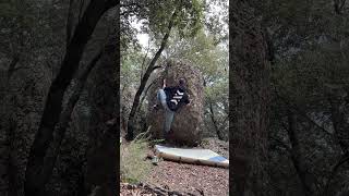 Video thumbnail of Problem 2 (Can Boquetín), 6b. L'Espunyola
