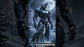 “Howl of Steel: Wolf and the Sentinel” #viral #shorts #wolf #animals #robot #beast
