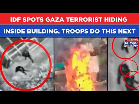 IDF Spots Gaza Terrorists Hiding In Building Close To Yellow Line, Then Troops Launch Killer Strike