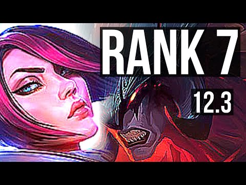 FIORA vs AATROX (TOP) (DEFEAT) | Rank 7, Quadra, Dominating | EUW Challenger | 12.3