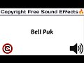 Bell Puk Sound Effect  / No Copyright ©️ / [ Copyright Free Sound Effect 🔊 ]