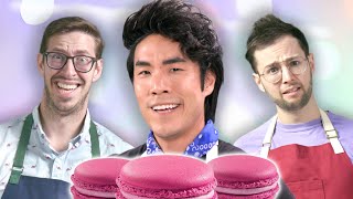 The Try Guys Bake Macarons Without A Recipe video