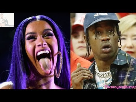 Cardi B EXPLODES on Twitter When Dissed by Travis Scott Fans| Thenosysoutherner