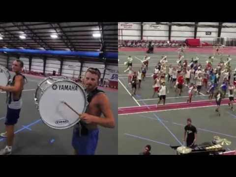 Bluecoats Drumline 2015 Finals Run Through - Kyle Tsuchiya