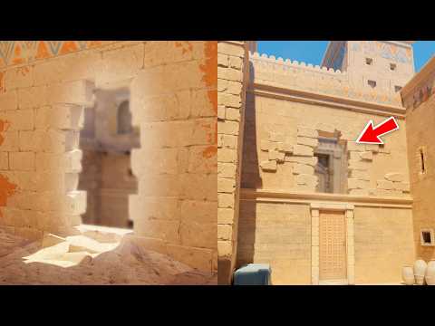NEW CS2 ANUBIS MID HOLE TRICKS