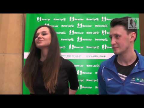 14.03.2016 Siatkarska Biznes Liga -  Rozmowa z Magdaleną Nowak i Michałem Senkowiczem (BWI Group)