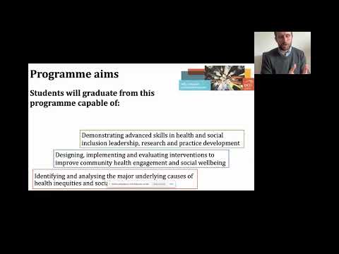 MSc in Health and Social Inclusion 