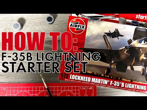 How to: Airfix Starter Set - Lockheed Martin F-35B Lightning II