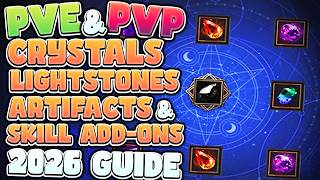 BDO Crystals, Artifacts, Lightstones & Skill Add-On PvE & PvP Guide 2026 | Black Desert [UP TO DATE]