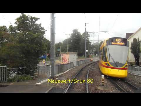 Linie 10 der BLT, Birseckstrasse - Dreispitz