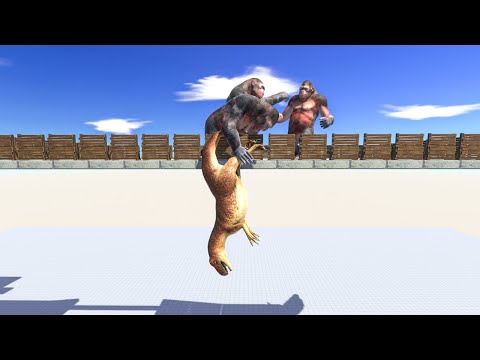 Don't Fall off Goro's Bridge - Animal Revolt Battle Simulator